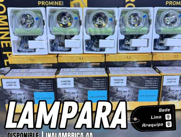 Lámpara Inalámbrica Wisdom 4A en Trujillo (Distrito)