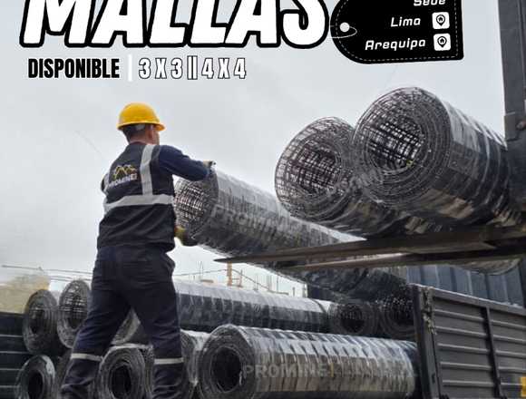 Malla Electrosoldada para Minería 4x4 en Trujillo (Distrito)