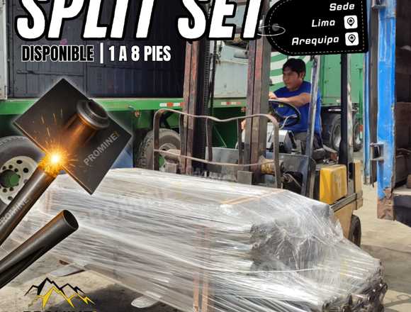 Split Set – Perno de Fricción para Sostenimiento en Yungay (Distrito)