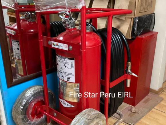 Extintor Rodante de 50 Kilos Certificacion UL en Chiclayo (Distrito)
