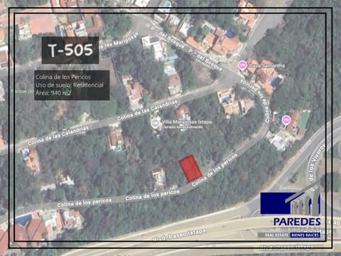 Venta Terreno 940 m2 Campo de Golf Ixtapa T505