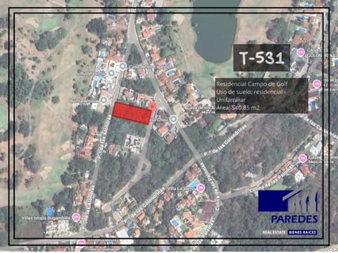 Ixtapa Terreno 520.85 m2 Venta T531 en Zihuatanejo de Azueta (Municipio)