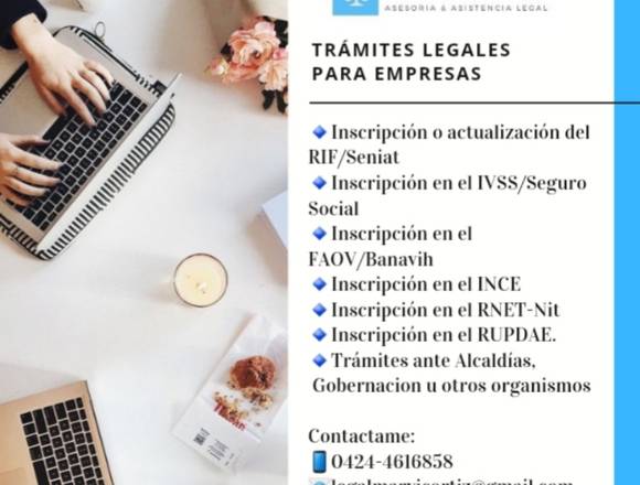Trámites Legales para Empresas