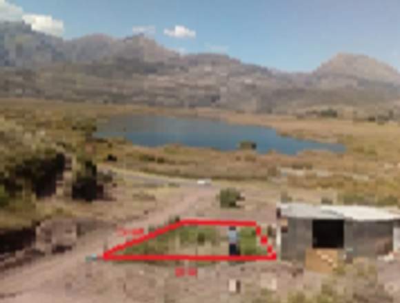 SE VENDE TERRENO FRENTE A UNA HERMOSA LAGUNA en Wanchaq (Distrito)