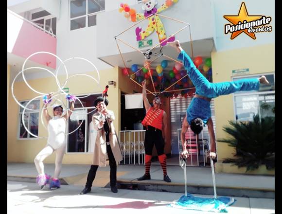 Show de Circo: Fuego, Malabares, Danza Aérea