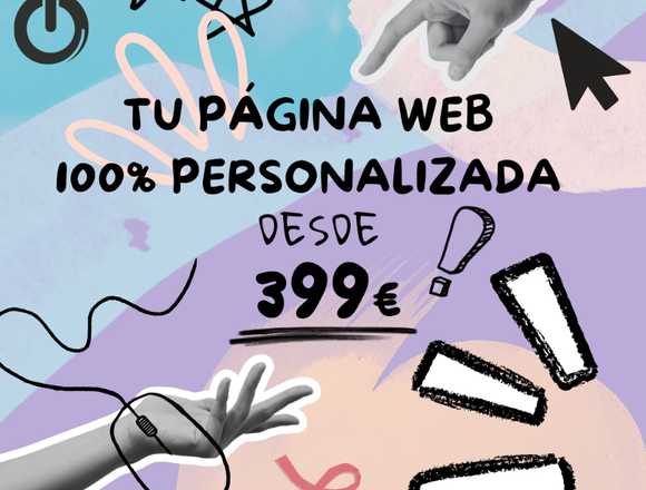 🚀 ¡Diseño Web Profesional desde SOLO 399€! 🌐