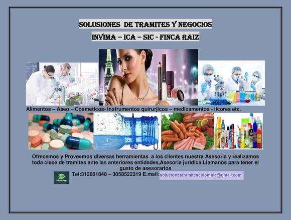 REGISTROS SANITARIOS INVIMA en Colón (Municipio)