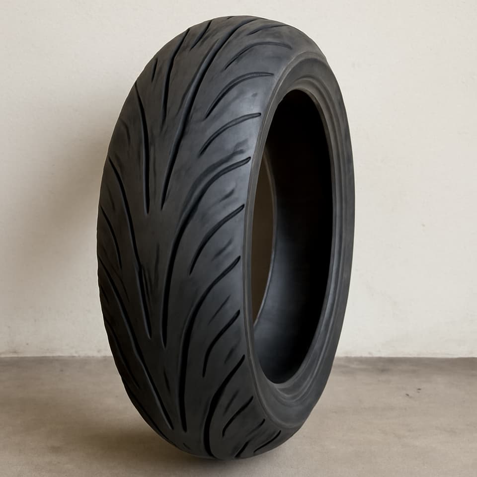 Pneu arrière Michelin Pilot Road 4 quasi neuf, 180/55ZR17 à Lagarde (Commune)