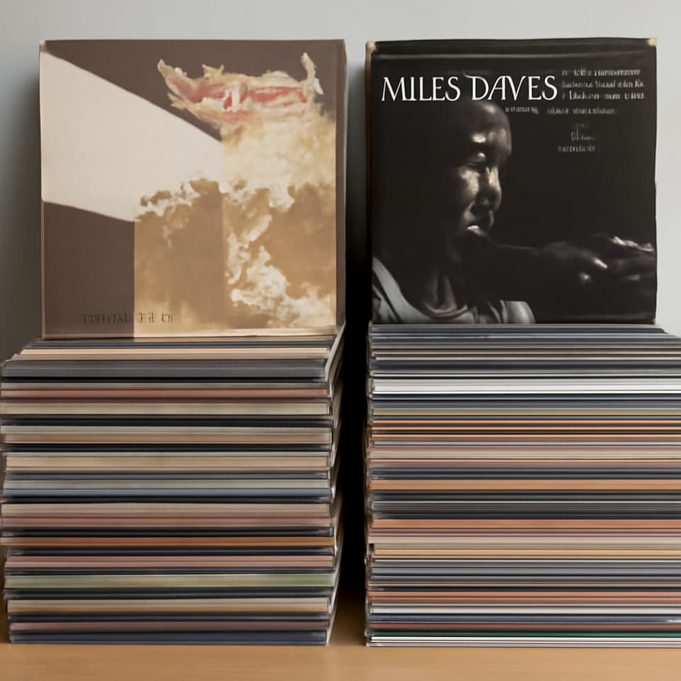 Grande collection de vinyles : rock classique, jazz, soul — plus de 200 LP à Moussey (Commune)