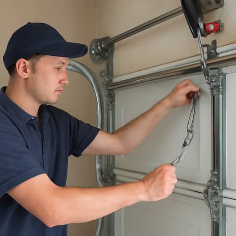 Garage door repair and opener service — springs, cables, remotes in Vancouver (Locality)