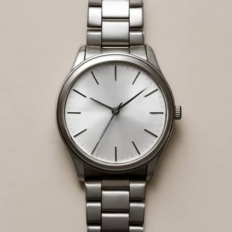 Minimalist stainless steel unisex wristwatch, quartz movement in Vancouver (Locality)