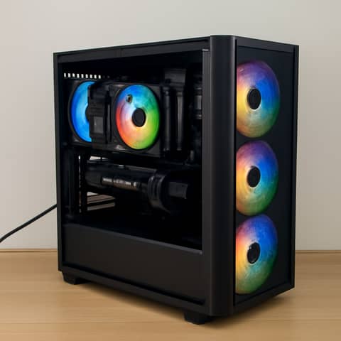 RTX 4070 mänguarvuti — Ryzen 7, 32 GB RAM, 1 TB NVMe, garantii asukohas Vanamõisa (Asula)