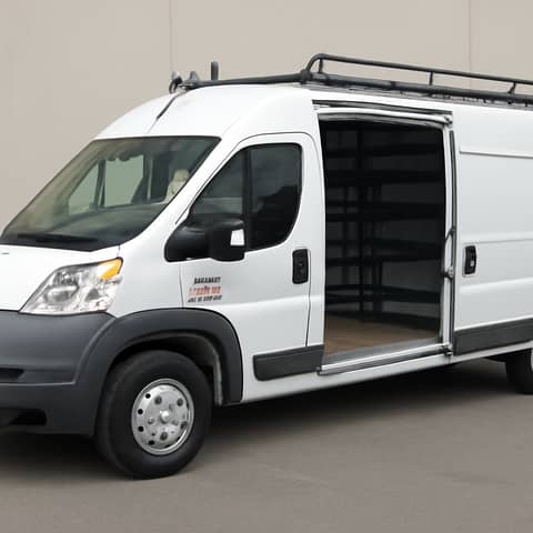 Ram ProMaster 1500 2016 — fourgon, revêtement de sol neuf et rayonnages à Montdidier (Commune)