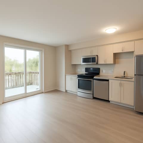 Appartement lumineux 2 chambres avec buanderie et balcon à Lucy (Commune)