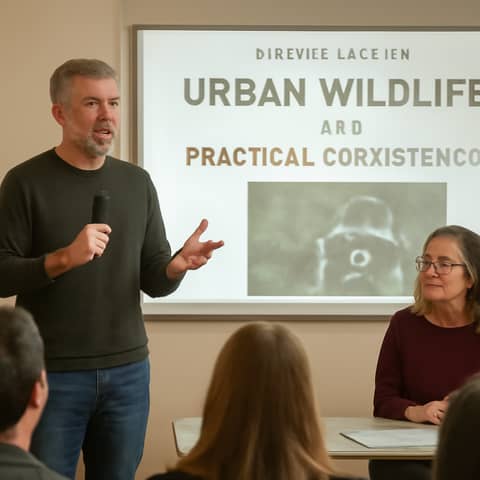Conférence en soirée : faune urbaine et coexistence au quotidien à Saint-Georges (Commune)