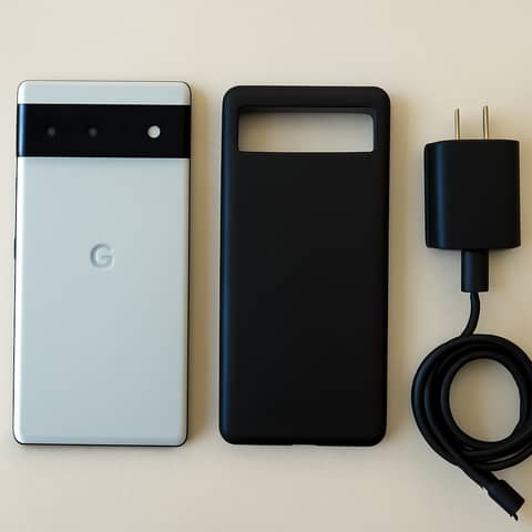 Google Pixel 6 128 Go - propre, débloqué, batterie neuve à Coutures (Commune)