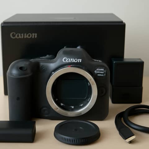 Boîtier Canon EOS R6 hybride — excellent état, faible nombre de déclenchements à Lucy (Commune)