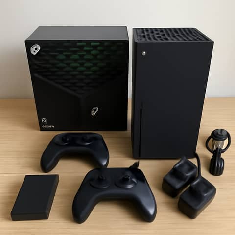 Xbox Series X — comme neuve, deux manettes + disque dur externe 4 To à Avricourt (Commune)