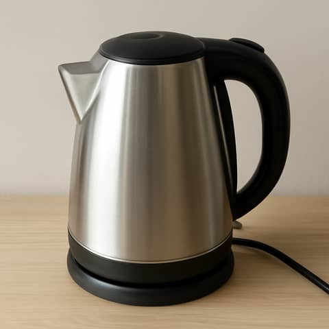 Bouilloire électrique inox 1,7 L, ébullition rapide, comme neuve à Moussey (Commune)