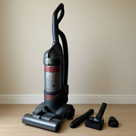 Aspirateur vertical sans sac avec filtre HEPA, adapté aux poils d'animaux à Viviers (Commune)