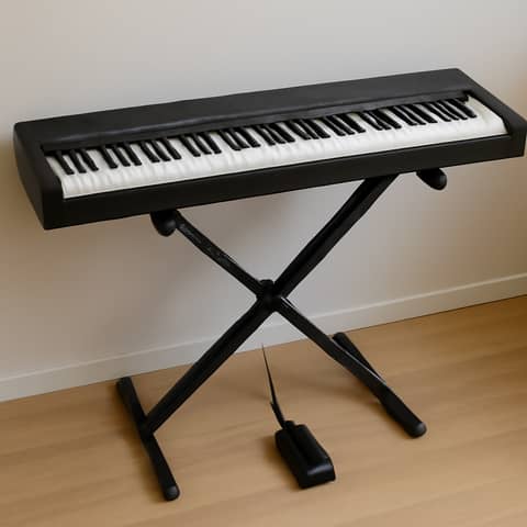 Piano numérique Roland (88 touches lestées) avec support et pédale à Donjeux (Commune)