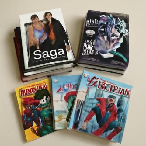 Lot de romans graphiques et comics — éditions brochées et autres à Donjeux (Commune)