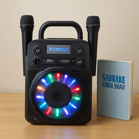 Machine à karaoké avec micros et bibliothèque de chansons incluse à Coutures (Commune)