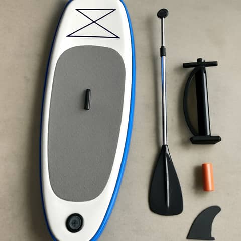 Paddle gonflable 10'6 avec pagaie et pompe à Coutures (Commune)