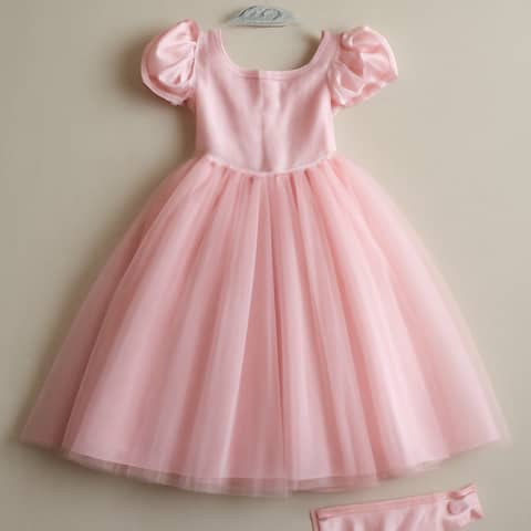 Robe de bal princesse pour fille, taille 6-8, diadème inclus à Moussey (Commune)