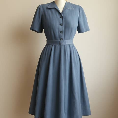 Robe costume femme style années 1940, taille S–M à Fonteny (Commune)