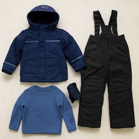 Ensemble hiver garçon 4 pièces, taille 5-6 ans à Avricourt (Commune)