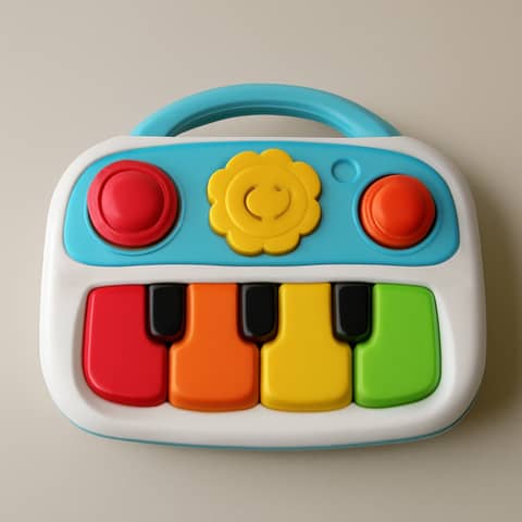 Piano d'activité Fisher-Price pour tout-petit — propre et fonctionnel à Montdidier (Commune)