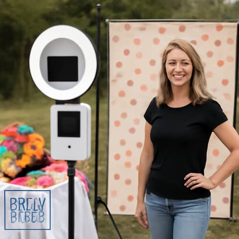 Sewa photobooth terbuka dengan cetak dan file digital
