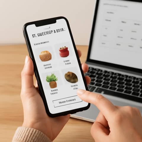 Platform pemesanan online otomatis untuk pengecer kecil