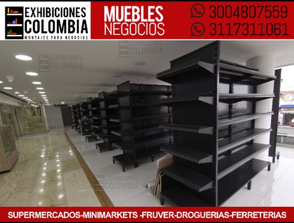 Góndola central para negocios
