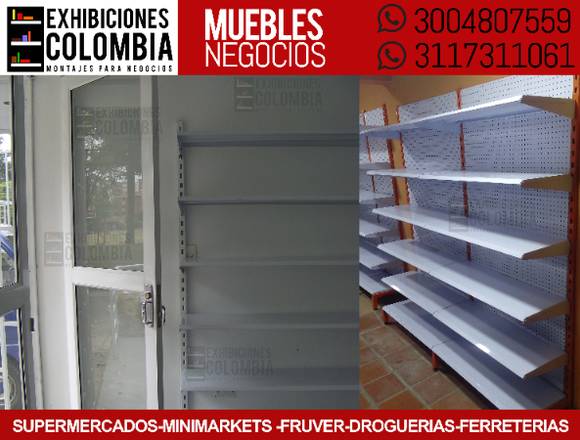 Góndolas y estanterías de pared en Ipiales (Municipio)