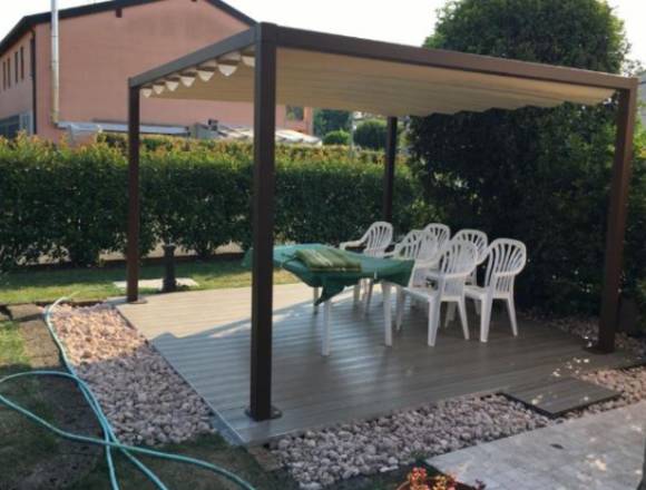 Profi Laube Terrassendach Garten Pavillon 3x5 in Düsseldorf (Lokalität)