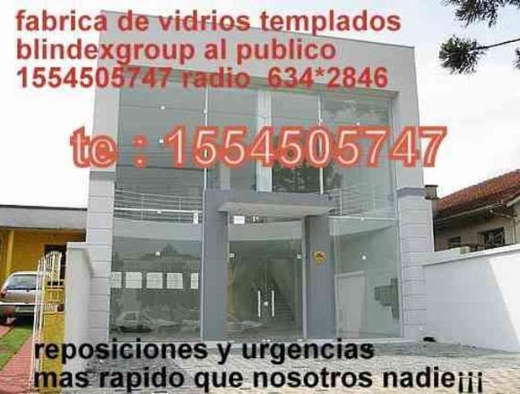 PUERTAS BLINDEX REPARACION TE: 1554505747 en Lago Buenos Aires (Localidad)