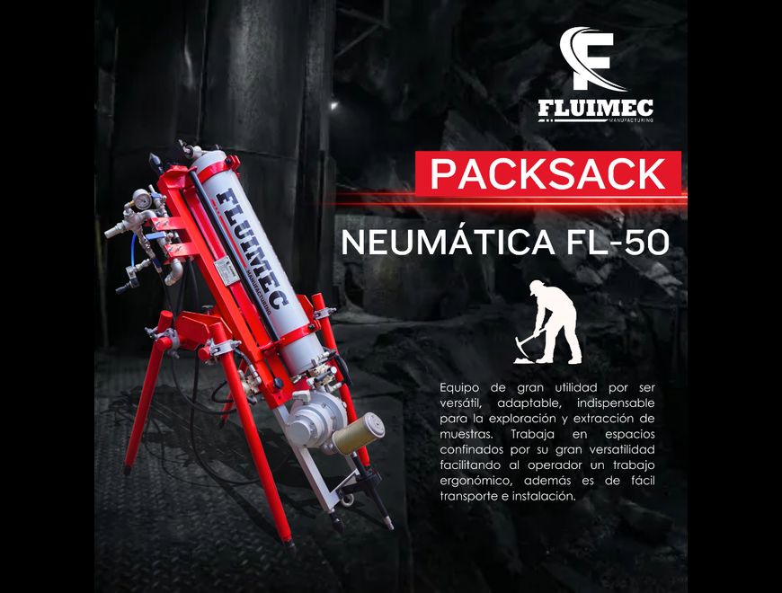 Perforadora Diamantina FL-50| Yacimiento minero en Huallaga (Distrito)