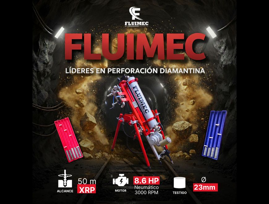 Perforadora Diamantina FL-50| Neumática en Patáz (Distrito)