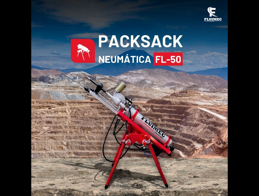 Perforadora Diamantina Fl-50|Packsack para mineria en Patáz (Distrito)