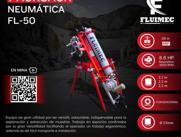 Perforadora Diamantina FL-50 Neumática| Geología en Huancayo (Distrito)