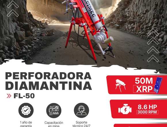 Perforadora Diamantina FL-50| Neumática Fl-50 en Patáz (Distrito)