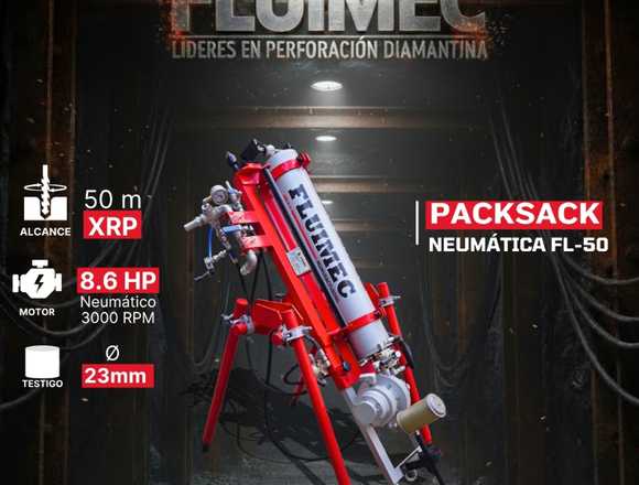 Perforadora Diamantina Fl-50 en Patáz (Distrito)