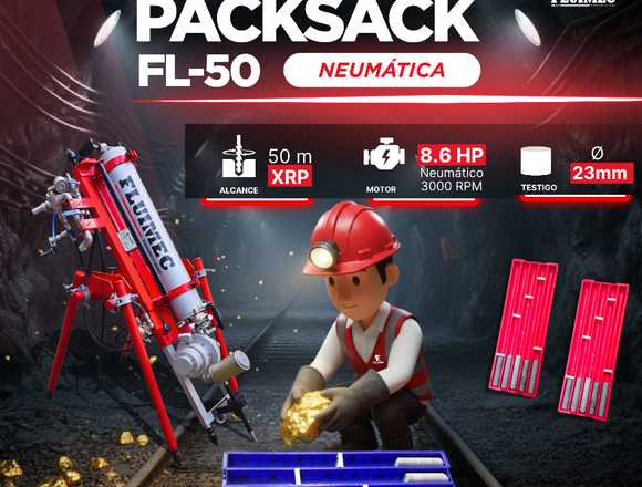 Perforadora Diamantina Fl-50| Mina exterior en Patáz (Distrito)