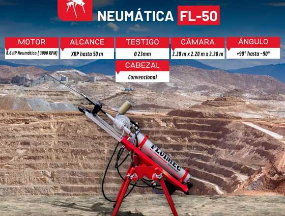 Perforadora Diamantina Fl-50| Packsack en Patáz (Distrito)