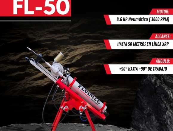 Perforadora Diamantina Fl-50| Yacimiento minerales en Patáz (Distrito)