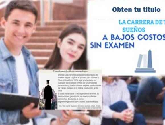 Si estudias es hora obten la carrera de tus sueños en Quito (Cantón)