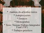 Asesoramiento académico en Pilar (Localidad)
