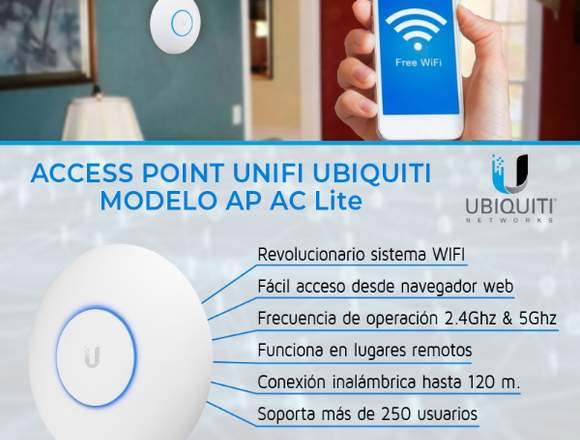 Access Point Ubiquiti Alcance 100m Dual Band Wifi